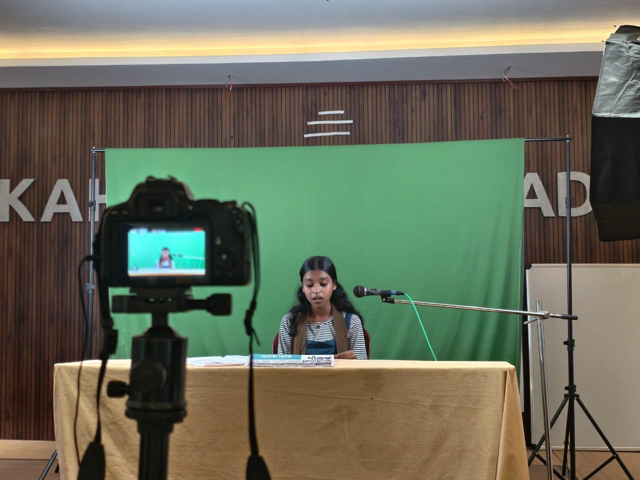 Extension Activity - News Reading Competition at KAHHSS Kottoppadam