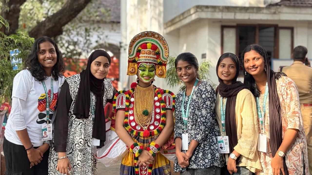 Internship at the Kerala School Kalolsavam, under the Public Relations Department.