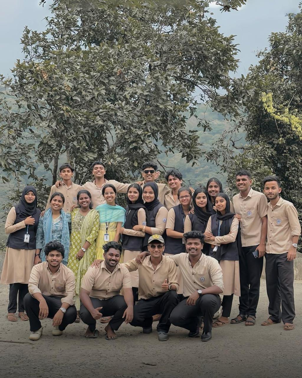 Farewell to the outgoing students