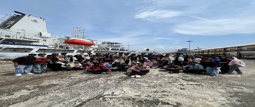 INDUSTRIAL VISIT TO COCHIN SEA PORT (ERNAKULAM WHARF & PORT CFS)