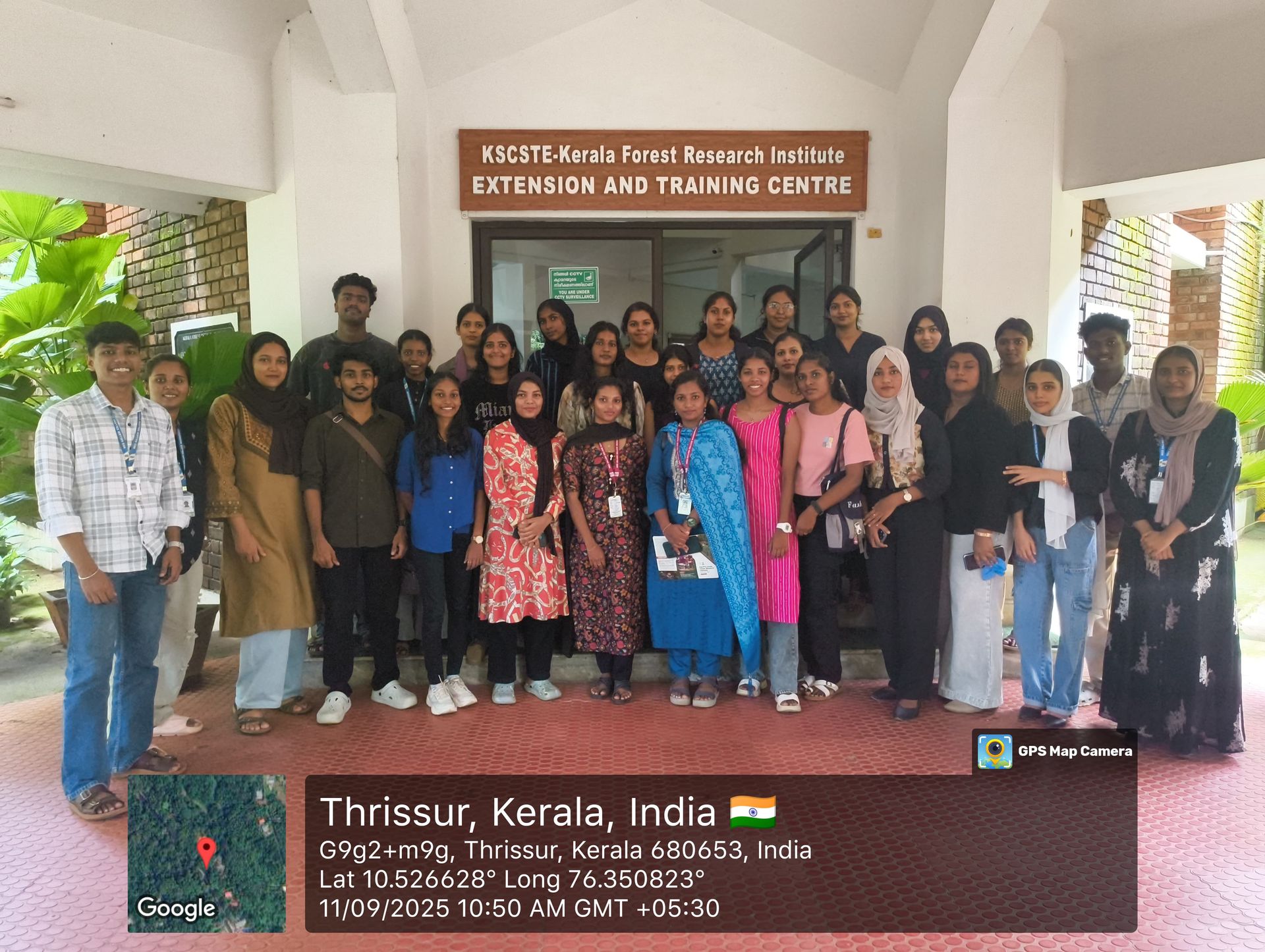 Filed Visit to Kerala Forest Research Institute, Peechi