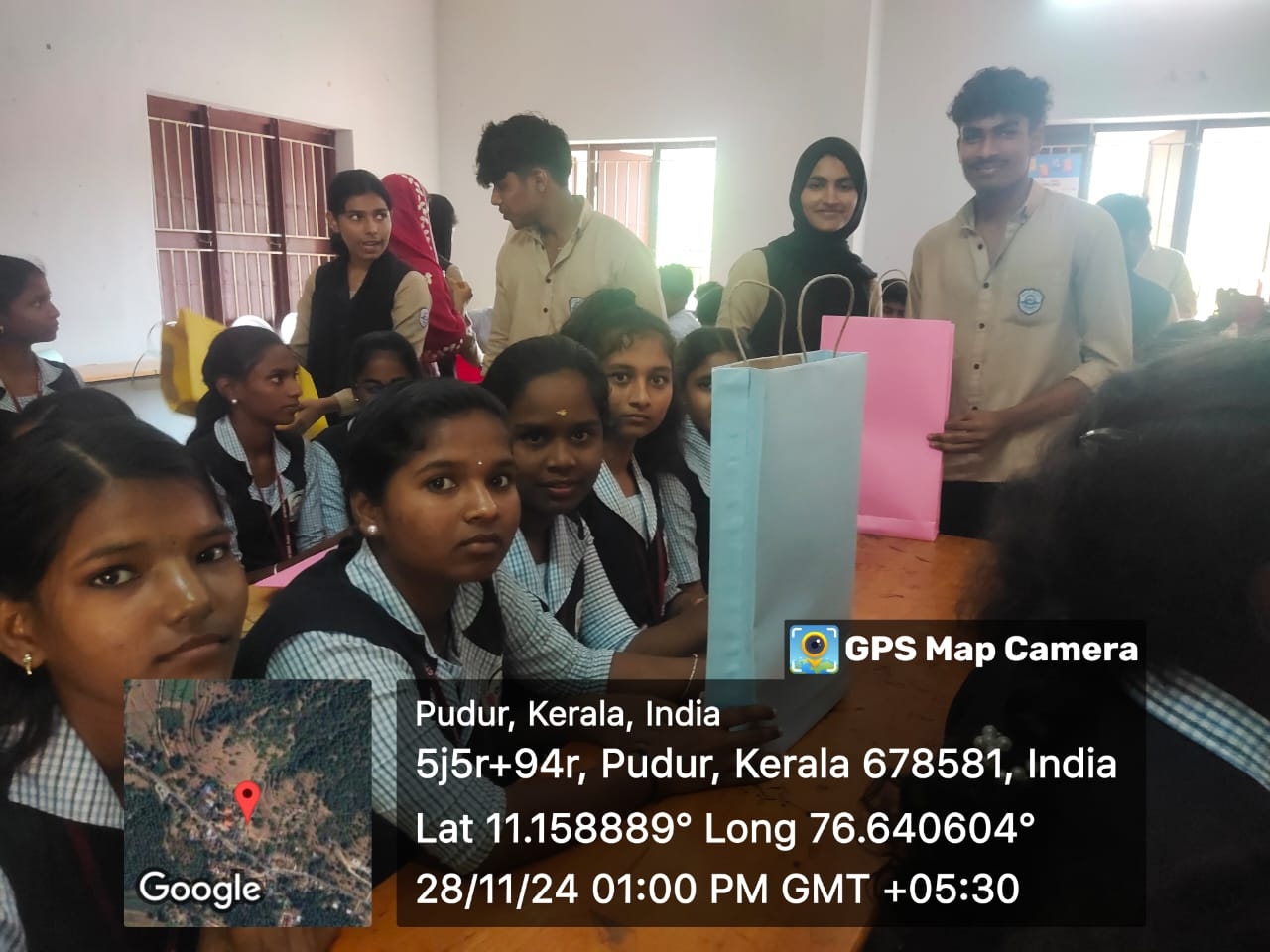 Skill development program - Paper bag making