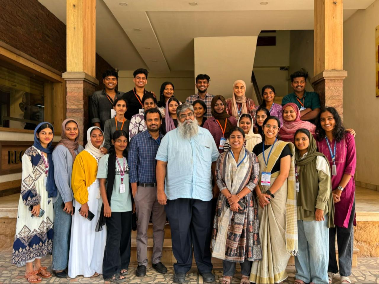 With R Rajagopal, former editor of The Telegraph, MESKCON International Conference 2026