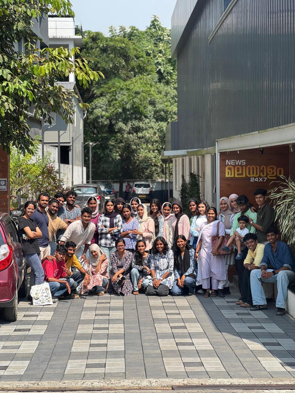 Media Visit at News Malayalam 24x7, Kochi